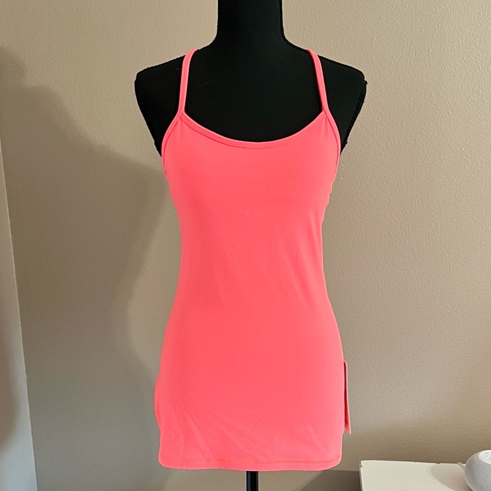 Lululemon Athletica Power Y Tank in Melon